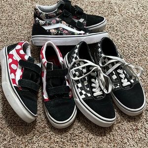Vans bundle kids size 3
